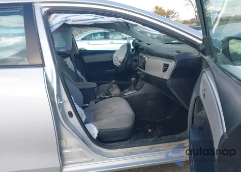 2014 Toyota Corolla Le из США, поврежденный, VIN 2T1BURHE0EC046605